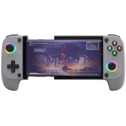 TRUST - Gaming GXT 735G Mylox Controller gaming per Smartphone, Xbox, PS5 - 25649, Bluetooth® 5.0, illuminazione LED RGB - Grigio