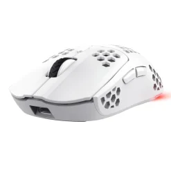 TRUST - GXT929W HELOX WIRELESS LIGHTWEIGHT Gaming Mouse RGB, illuminazione LED multicolore, autonomia 80h, ricarica micro-USB - Bianco