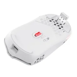 TRUST - GXT929W HELOX WIRELESS LIGHTWEIGHT Gaming Mouse RGB, illuminazione LED multicolore, autonomia 80h, ricarica micro-USB - Bianco
