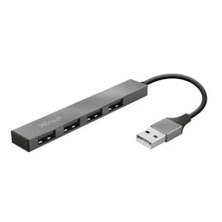 Trust Halyx USB 2.0 480 Mbit/s Alluminio