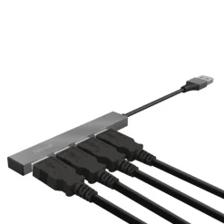 Trust Halyx USB 2.0 480 Mbit/s Alluminio
