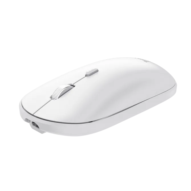 Trust - Lyra tastiera Mouse incluso RF senza fili + Bluetooth QWERTY Italiano - Bianco