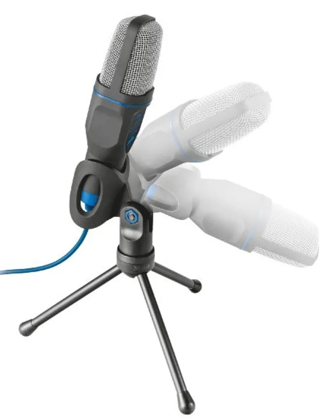 Trust Mico PC microphone Cablato Nero