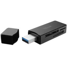 Trust NANGA lettore di schede USB 3.2 Gen 1 (3.1 Gen 1) Type-A Nero