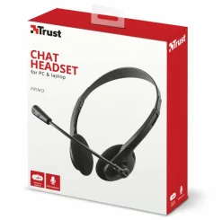 Trust 21665 Stereofonico Auricolare Nero cuffia e auricolare - nero