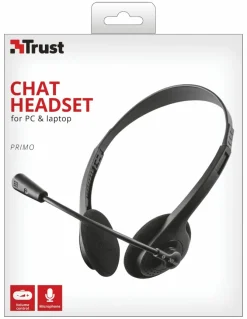 Trust 21665 Stereofonico Auricolare Nero cuffia e auricolare - nero