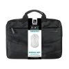 TUCANO - BORSA PER PC + MOUSE - NERO