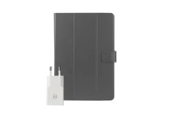 TUCANO - FACILE PLUS Cover per tablet, ebook e palmari, compatibilità universale - Nero