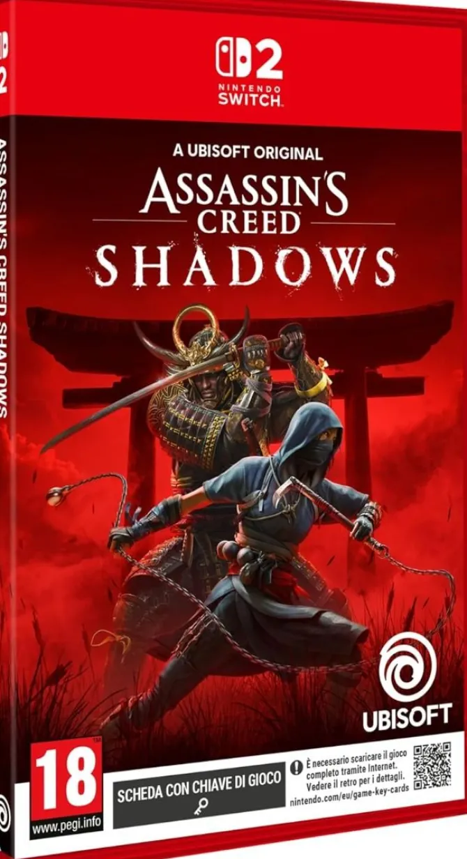 Ubisoft ASSASSIN'S CREED SHADOWS (KEY CARD) NSW2 Standard Nintendo Switch 2