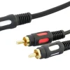 254 - VIDEOSUONO : CAVO AUDIO 3,5/2 RCA 1,5MT