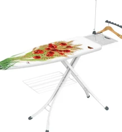 VILEDA - ASSE STIRO GOLDEN 130X44 Asse da Stiro in Acciaio, 126x45cm