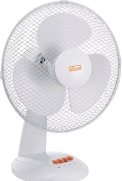 Vinco Ventilatore da tavolo 45W Bianco