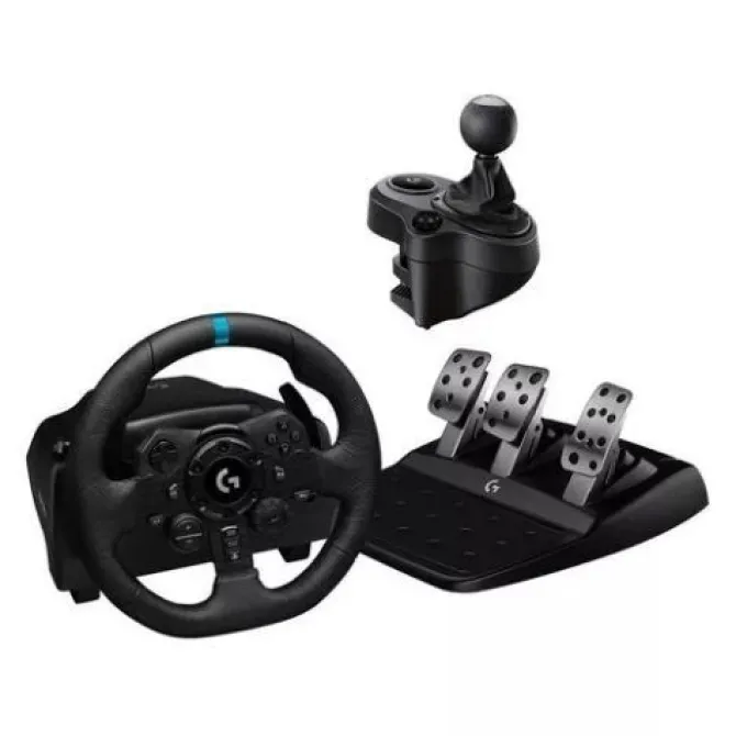VOLANTE DA CORSA GAMING LOGITECH G923 PS4/PS5 BUNDLE + CAMBIO