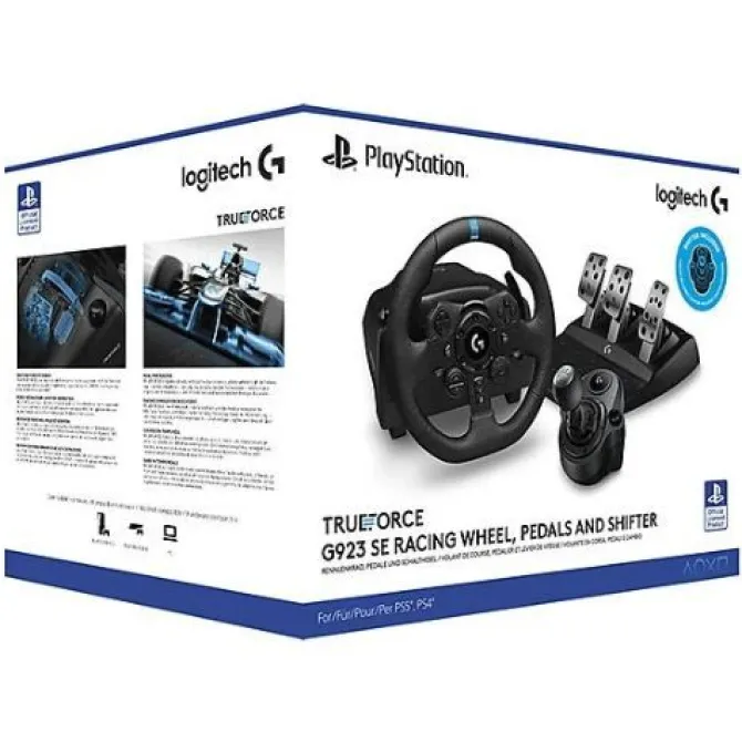 VOLANTE DA CORSA GAMING LOGITECH G923 PS4/PS5 BUNDLE + CAMBIO