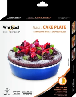 Whirlpool AVM190 Piatto Crisp a bordo alto (tortiera) per Forno a Microonde