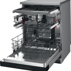 Whirlpool WH4FFC14BN6X, Lavastoviglie 60cm, classe C, 14 coperti, 44 dBA, Inox
