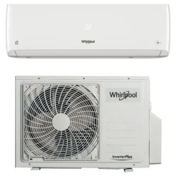 WHIRPOOL - SPICR318W - Condizionatore Fisso 18000 BTU, Classe A++/A+, tecnologia Inverter, Funzione 6° Senso - Bianco