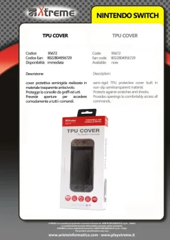 Xtreme 95672 Cover per Nintendo Switch