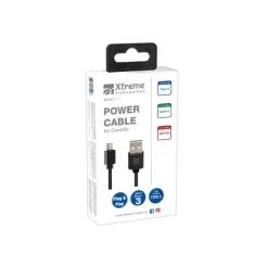 Xtreme - 90511 Power Cable - Cavo alimentazione per controller PS5 Type-C - Nero