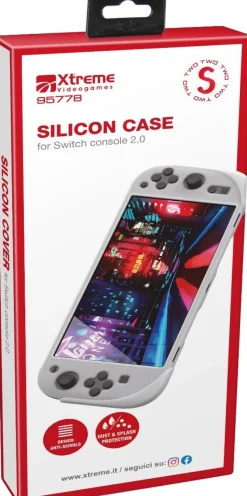 XTREME - SILICON COVER PER SWITCH 2 95778 - TRASPARENTE