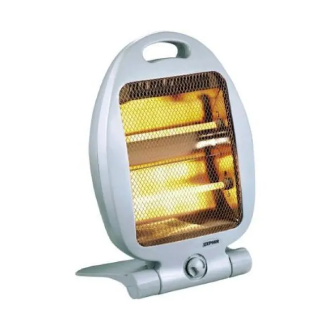 Zephir Stufa elettrica ad Infrarossi al Quarzo Potenza Max 800 Watt - HZQ850C Grigia